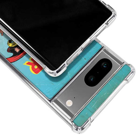 Marvel Classic Comics The Mighty Thor Google Pixel 8 Clear Case